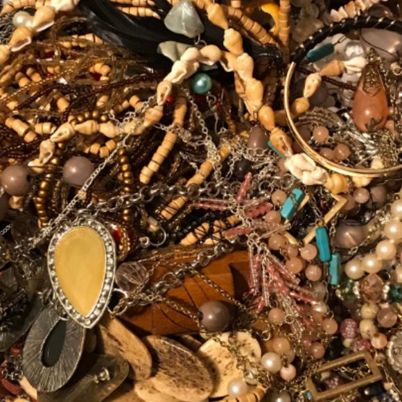 Jewelry Lot, Jewelry Grab Bag, Crafting, Repurpose - Picture 2 of 5